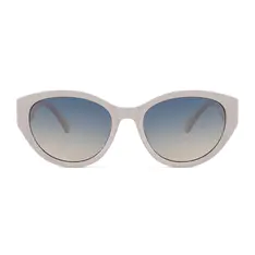 Cat-eye White Sunglasses