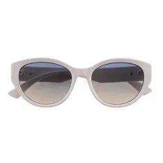 Cat-eye White Sunglasses