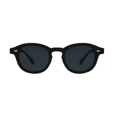 Round Black Sunglasses