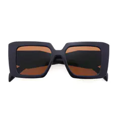 Square Black Sunglasses