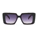 Square Black Sunglasses