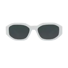 Geometric White Sunglasses