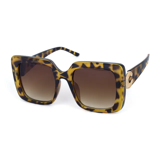 Square Black Sunglasses