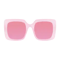 Square Pink Sunglasses
