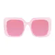 Square Pink Sunglasses