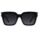Square Black Sunglasses