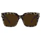 Square Tortoiseshell Sunglasses