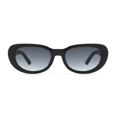 Oval Black Sunglasses