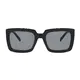 Square Black Sunglasses