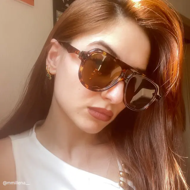 Aviator Tortoiseshell Sunglasses