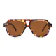 Aviator Tortoiseshell Sunglasses
