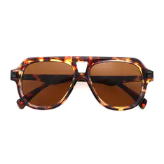 Aviator Tortoiseshell Sunglasses