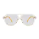 Aviator Clear Sunglasses