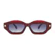 Geometric Wine Sunglasses