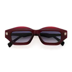 Geometric Wine Sunglasses