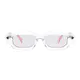 Geometric Clear Sunglasses