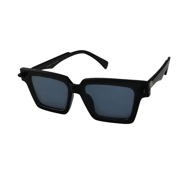 Square Black Sunglasses