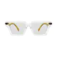 Square Clear Sunglasses