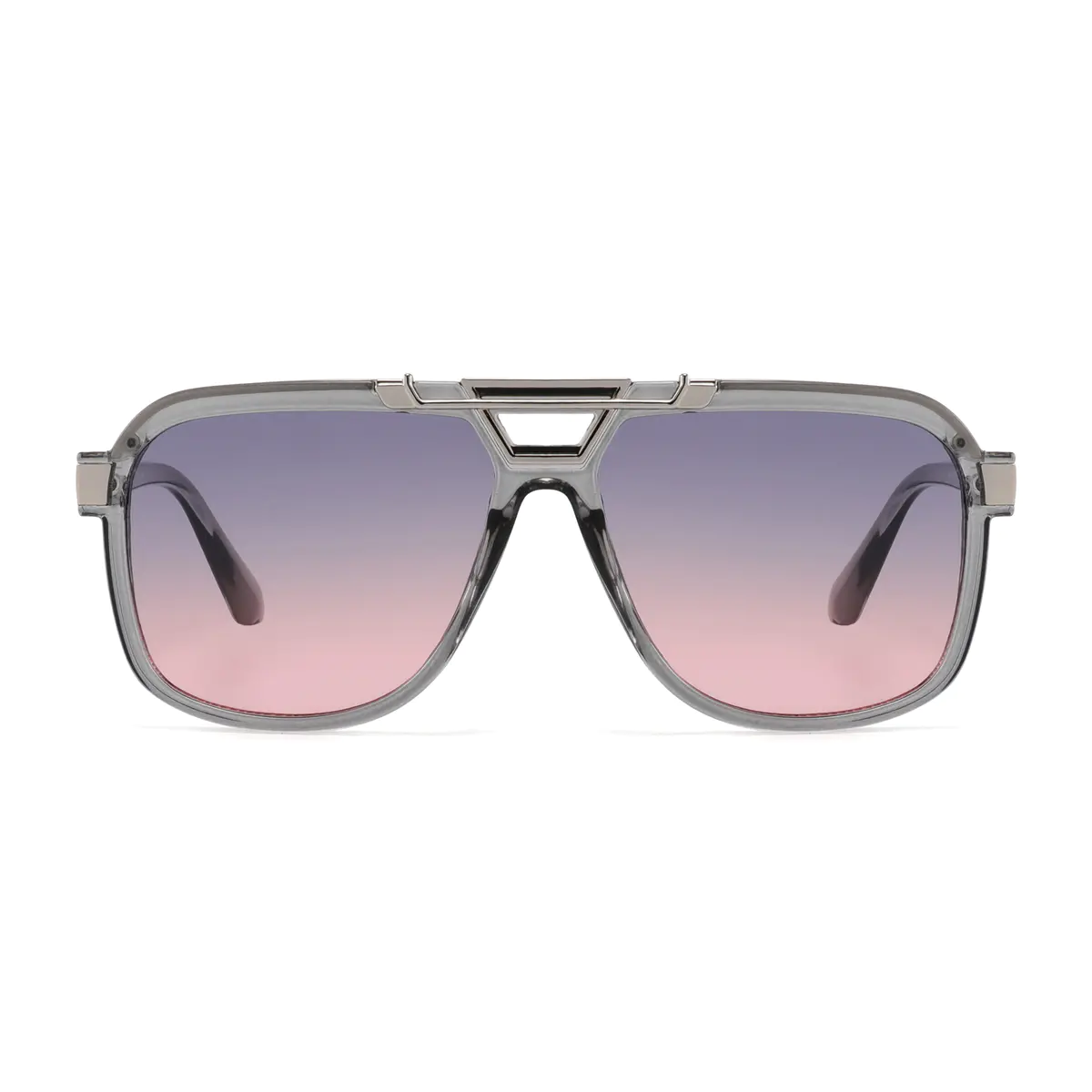 Aviator Gray Sunglasses