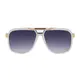 Aviator White Sunglasses