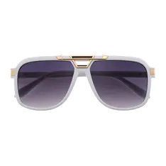 Aviator White Sunglasses