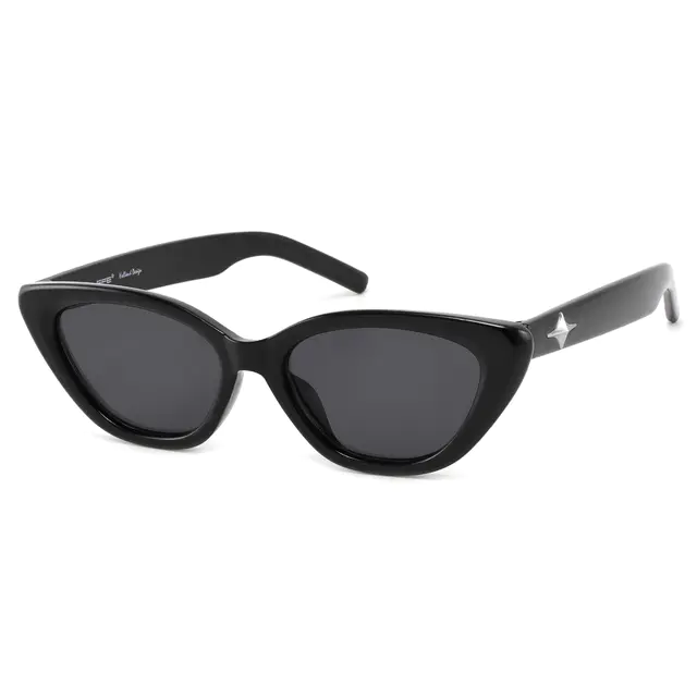 Cat-eye Black Sunglasses