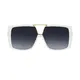 Aviator White Sunglasses