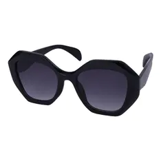 Geometric Black Sunglasses