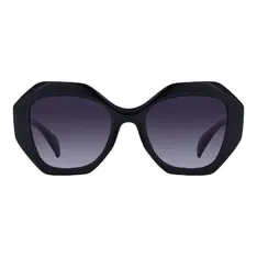 Geometric Black Sunglasses