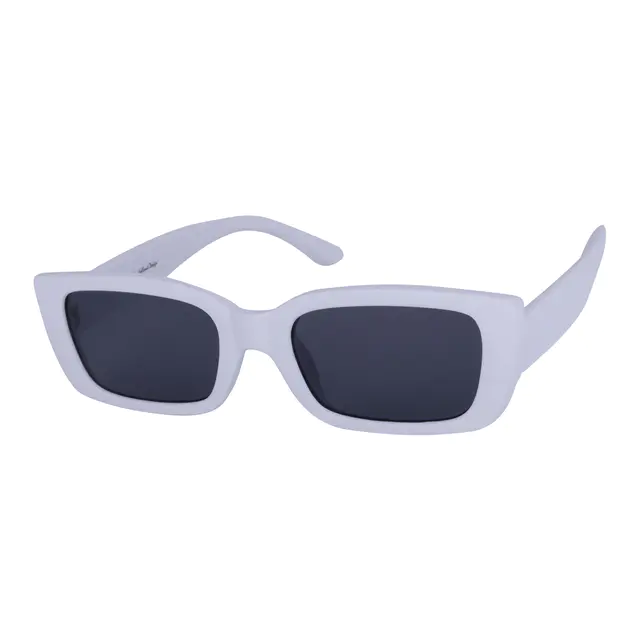 Rectangle White Sunglasses