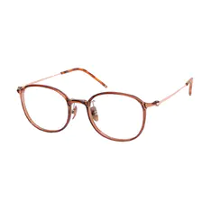 Oval Brown Eyeglasses