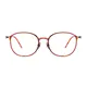 Oval Brown Eyeglasses