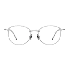 Oval Clear Eyeglasses