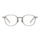 Oval Transparent Green Eyeglasses