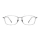 Rectangle Gray Eyeglasses