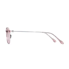 Oval Pink Eyeglasses