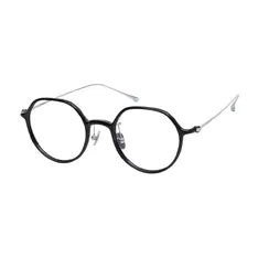 Geometric Black Eyeglasses