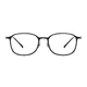 Oval Black Eyeglasses