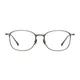 Oval Green Eyeglasses