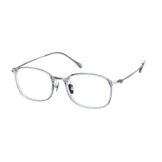 Oval Light Gray Eyeglasses