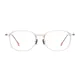 Oval Light Orange Eyeglasses