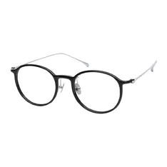 Round Black Eyeglasses