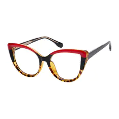 Cat-eye Red Eyeglasses