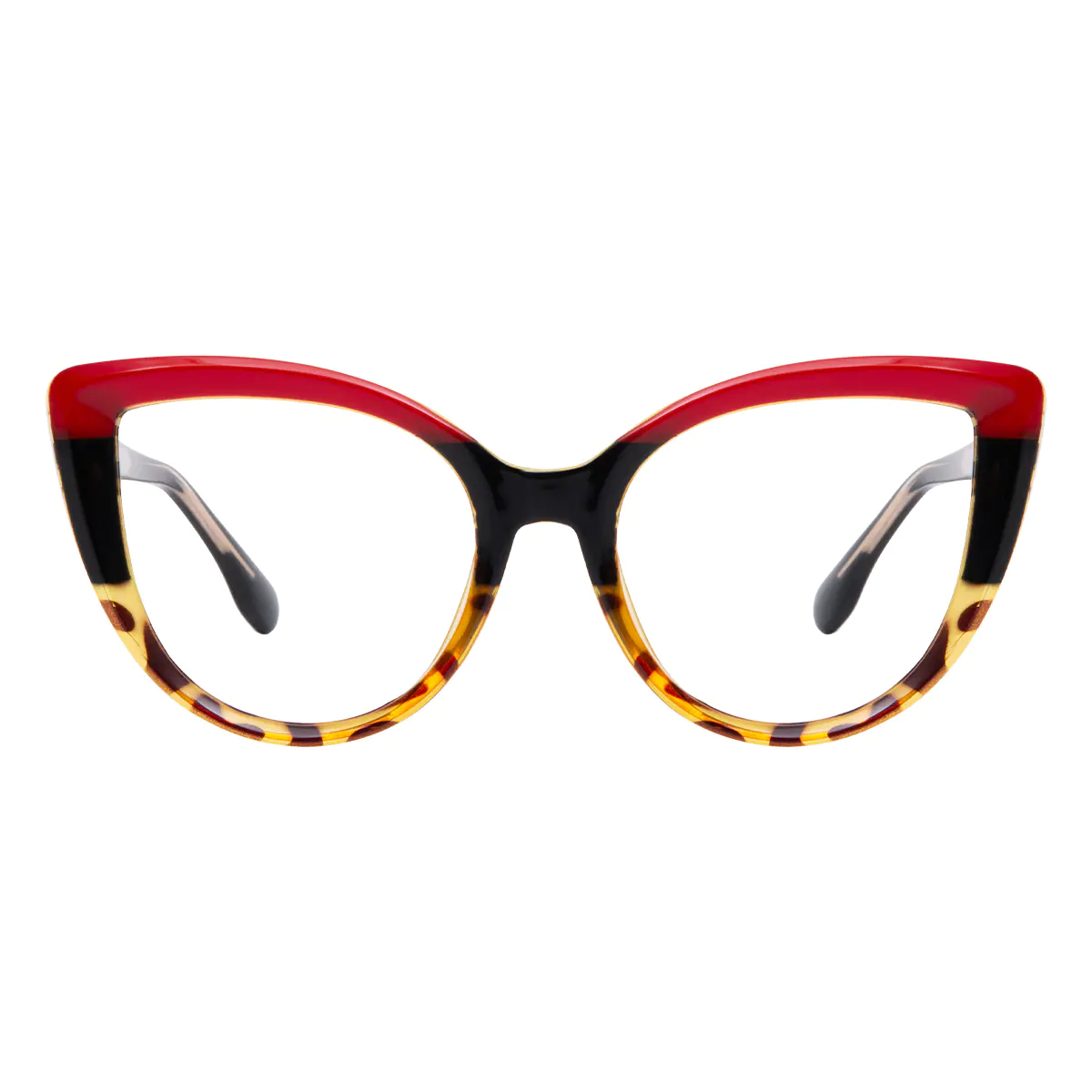 Cat-eye Red Eyeglasses