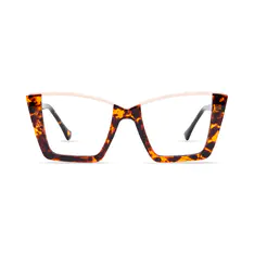 Square Tortoiseshell Eyeglasses