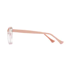 Square Pink Eyeglasses
