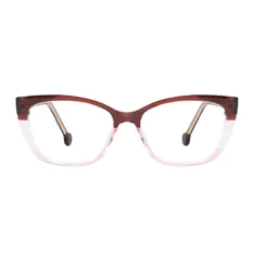 Cat-eye Red Eyeglasses