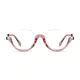 Cat-eye Transparent Pink Eyeglasses