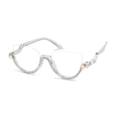 Cat-eye Clear Eyeglasses