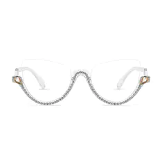 Cat-eye Clear Eyeglasses